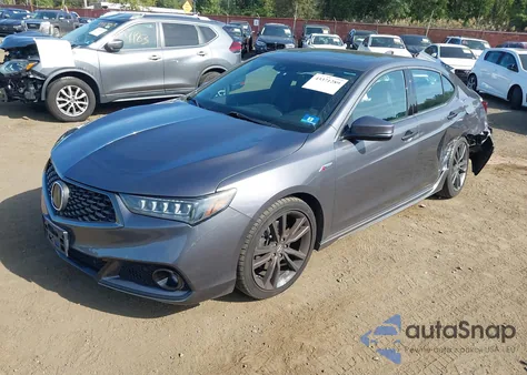 2020 Acura Tlx A-Spec/A-Spec W/Red Leather from USA, damaged, VIN 19UUB1F66LA008200